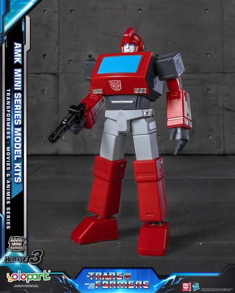 Transformers Generation One figurine Plastic Model Kit AMK Mini Series Wave 3 Ironhide G1 11 cm
