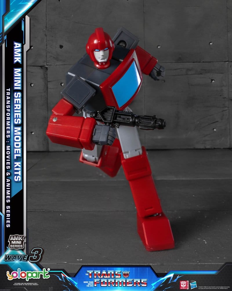 Transformers Generation One figurine Plastic Model Kit AMK Mini Series Wave 3 Ironhide G1 11 cm