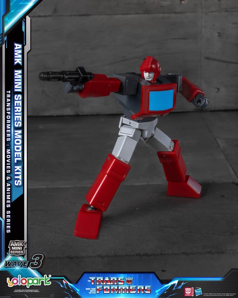 Transformers Generation One figurine Plastic Model Kit AMK Mini Series Wave 3 Ironhide G1 11 cm