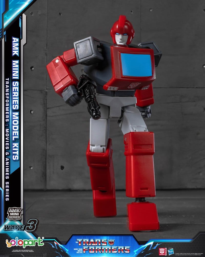 Transformers Generation One figurine Plastic Model Kit AMK Mini Series Wave 3 Ironhide G1 11 cm