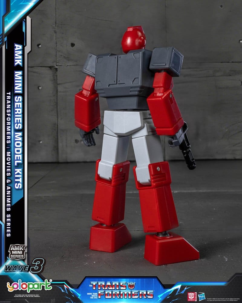 Transformers Generation One figurine Plastic Model Kit AMK Mini Series Wave 3 Ironhide G1 11 cm