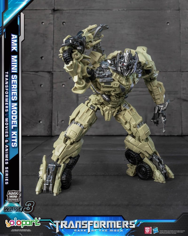 Transformers Generation One figurine Plastic Model Kit AMK Mini Series Wave 3 Megatron TF 3 11 cm