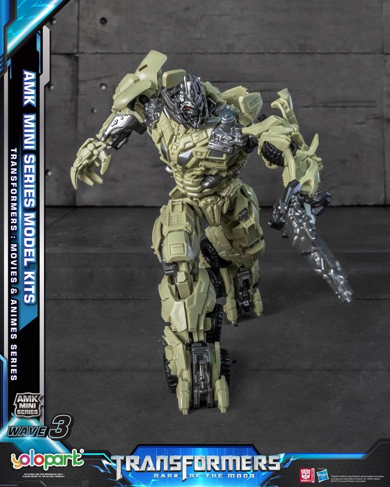 Transformers Generation One figurine Plastic Model Kit AMK Mini Series Wave 3 Megatron TF 3 11 cm