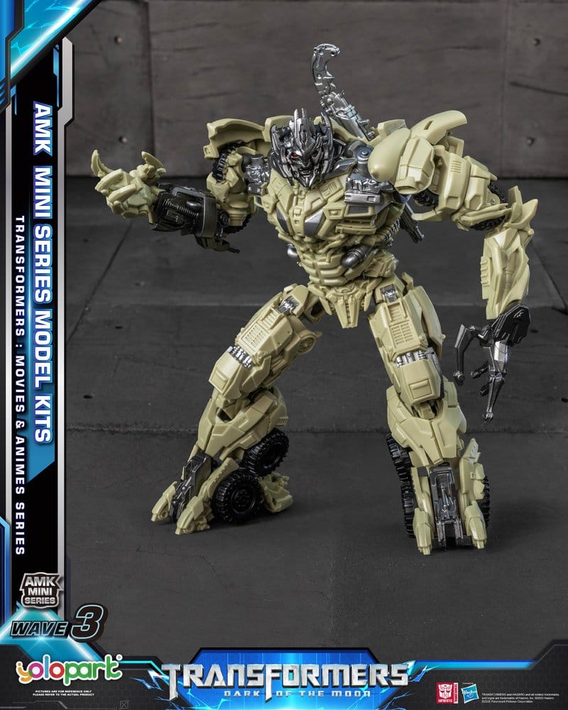 Transformers Generation One figurine Plastic Model Kit AMK Mini Series Wave 3 Megatron TF 3 11 cm