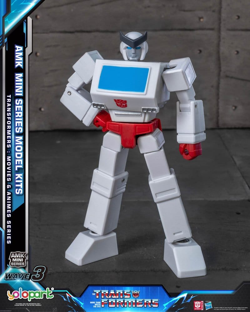 Transformers Generation One figurine Plastic Model Kit AMK Mini Series Wave 3 Ratchet G1 11 cm