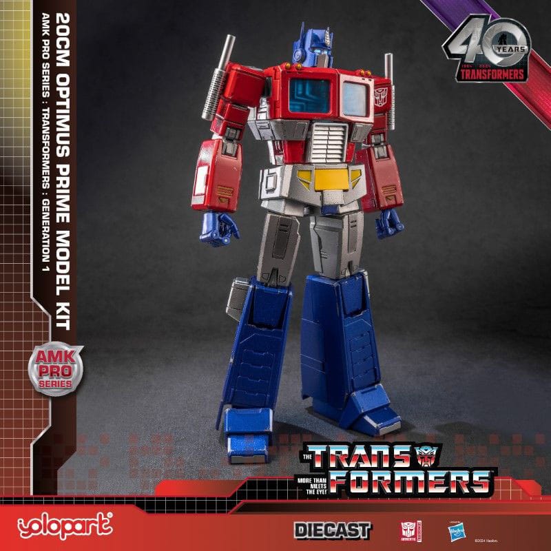 Transformers: Generation One figurine Plastic Model Kit AMK Pro Series Optimus Prime 20 cm