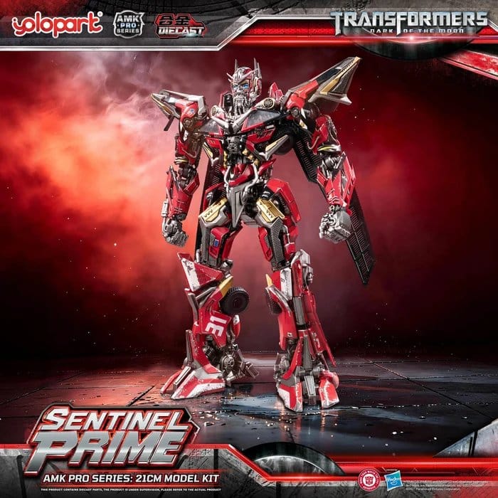 Transformers: Dark of the Moon Plastic Model Kit AMK PRO Series Sentinel Prime 21 cm