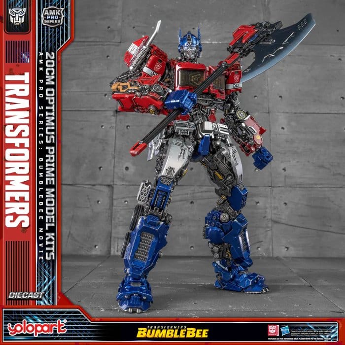 Transformers: Bumblebee Plastic Model Kit AMK PRO Series Optimus Prime 20 cm