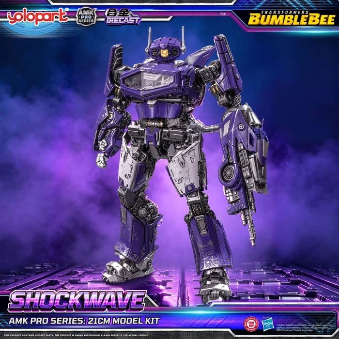 Transformers: Bumblebee the Movie Plastic Model Kit AMK PRO Series Shockwave 21 cm