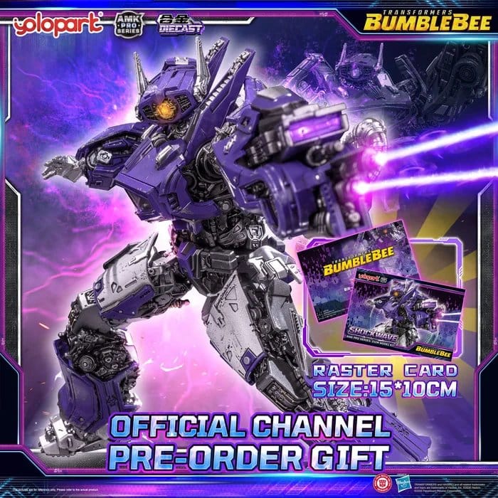 Transformers: Bumblebee the Movie Plastic Model Kit AMK PRO Series Shockwave 21 cm