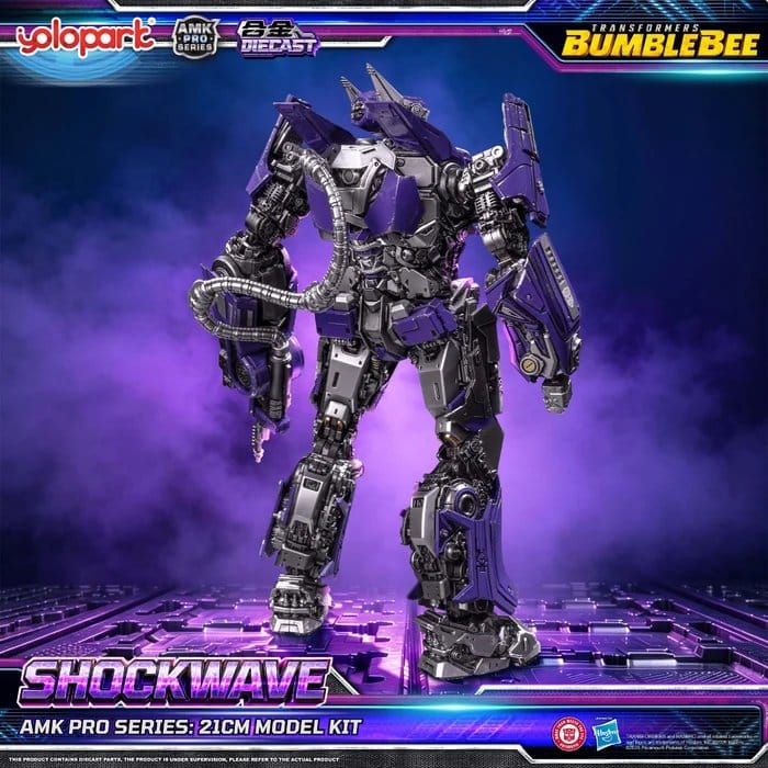 Transformers: Bumblebee the Movie Plastic Model Kit AMK PRO Series Shockwave 21 cm