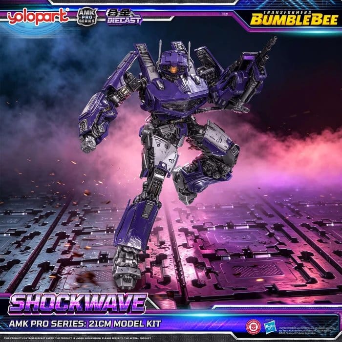 Transformers: Bumblebee the Movie Plastic Model Kit AMK PRO Series Shockwave 21 cm