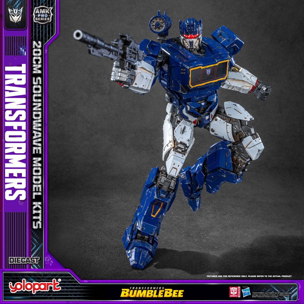 Transformers: Bumblebee figurine Plastic Model Kit AMK Pro Series Soundwave (Oversea Version) 20 cm
