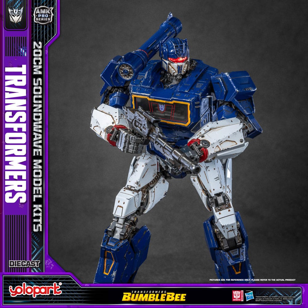 Transformers: Bumblebee figurine Plastic Model Kit AMK Pro Series Soundwave (Oversea Version) 20 cm