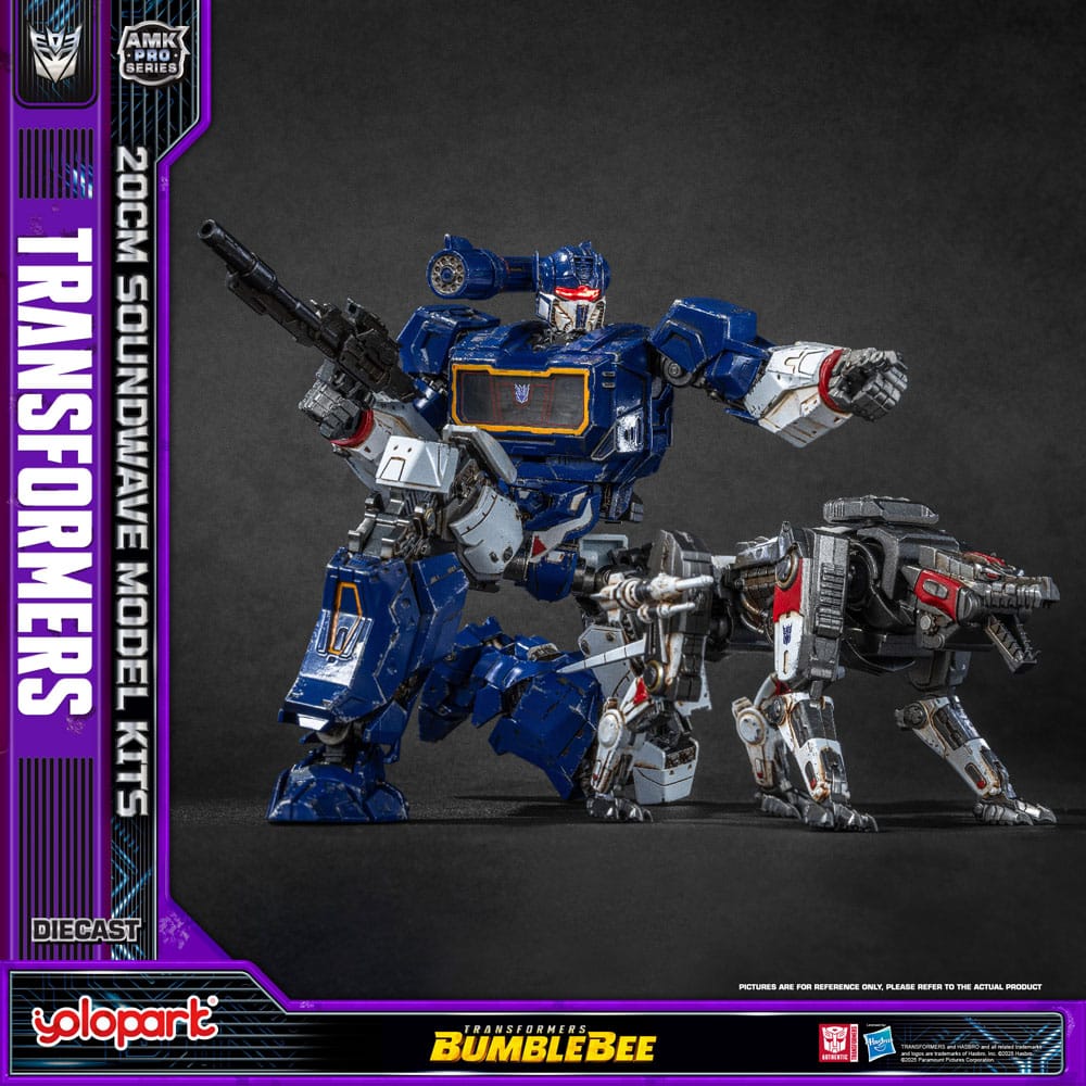 Transformers: Bumblebee figurine Plastic Model Kit AMK Pro Series Soundwave (Oversea Version) 20 cm