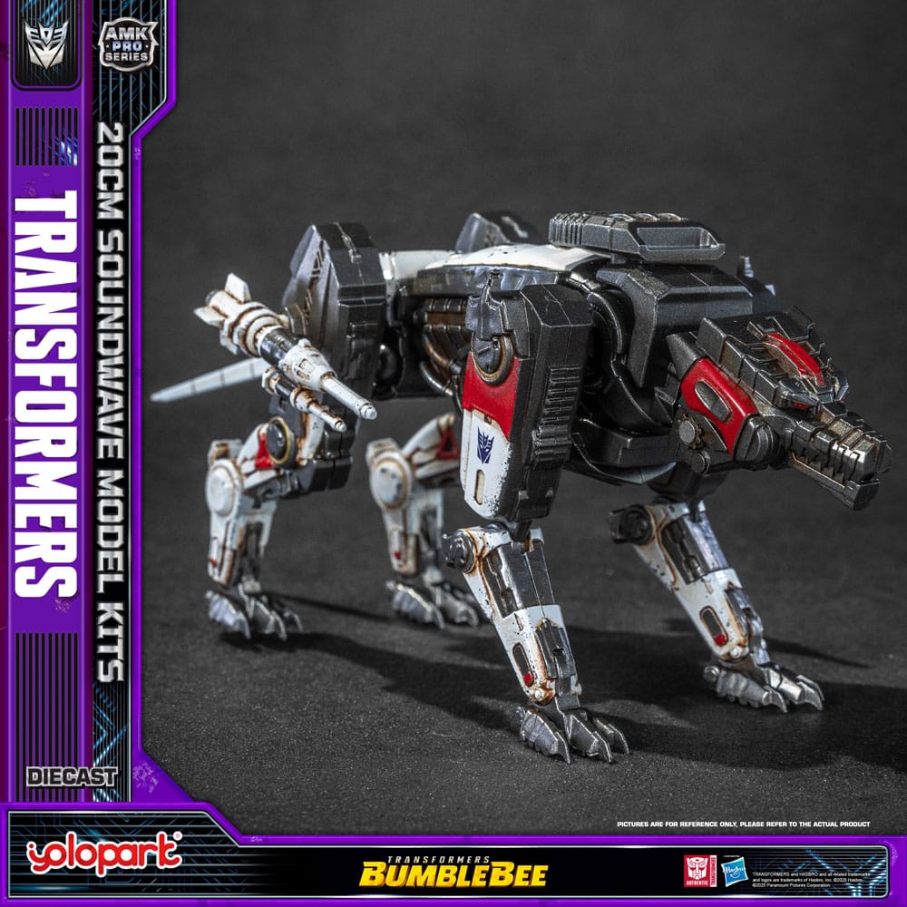 Transformers: Bumblebee figurine Plastic Model Kit AMK Pro Series Soundwave (Oversea Version) 20 cm