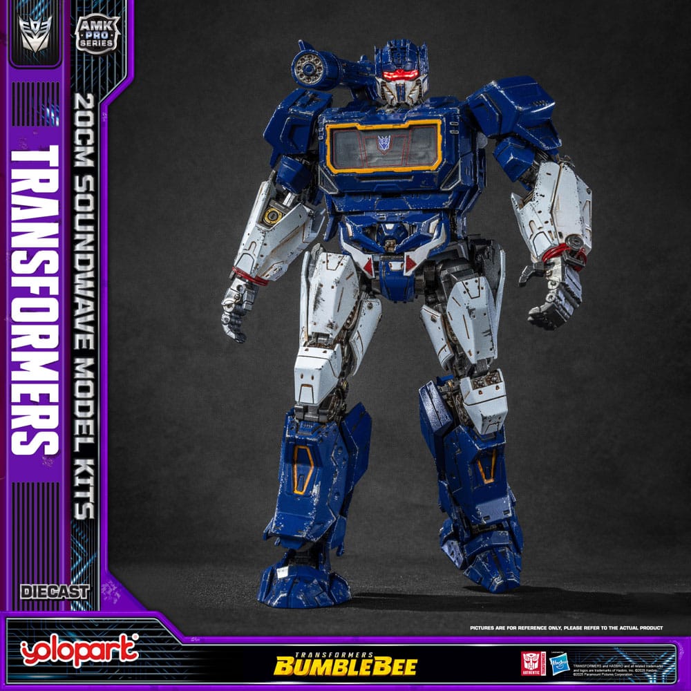 Transformers: Bumblebee figurine Plastic Model Kit AMK Pro Series Soundwave (Oversea Version) 20 cm