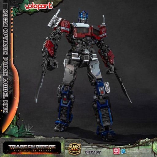 Transformers: Rise of the Beasts figurine Plastic Model Kit AMK Pro Series Optimus Prime (Oversea Version) 20 cm