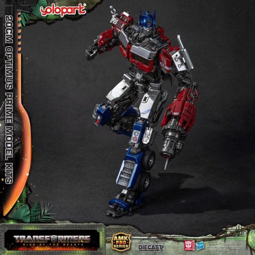 Transformers: Rise of the Beasts figurine Plastic Model Kit AMK Pro Series Optimus Prime (Oversea Version) 20 cm