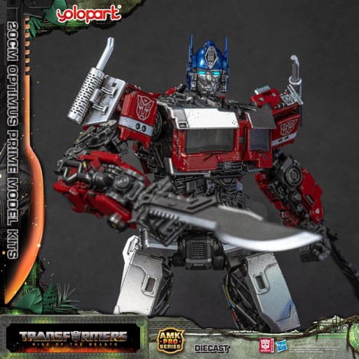 Transformers: Rise of the Beasts figurine Plastic Model Kit AMK Pro Series Optimus Prime (Oversea Version) 20 cm
