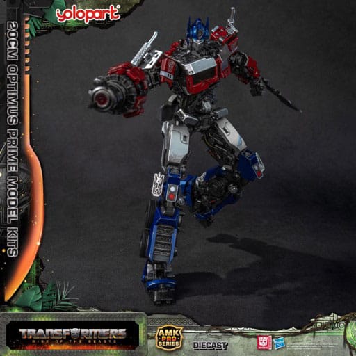 Transformers: Rise of the Beasts figurine Plastic Model Kit AMK Pro Series Optimus Prime (Oversea Version) 20 cm