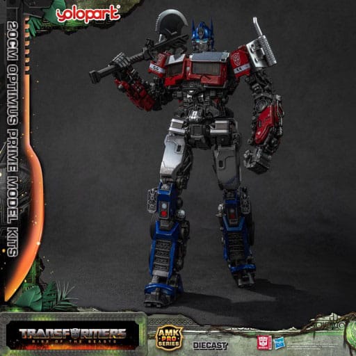 Transformers: Rise of the Beasts figurine Plastic Model Kit AMK Pro Series Optimus Prime (Oversea Version) 20 cm
