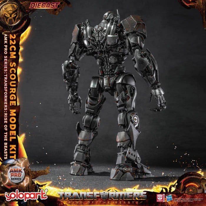 Transformers: Rise of the Beasts figurine Model Kit AMK Pro Series Scourge (Oversea Version) 22 cm