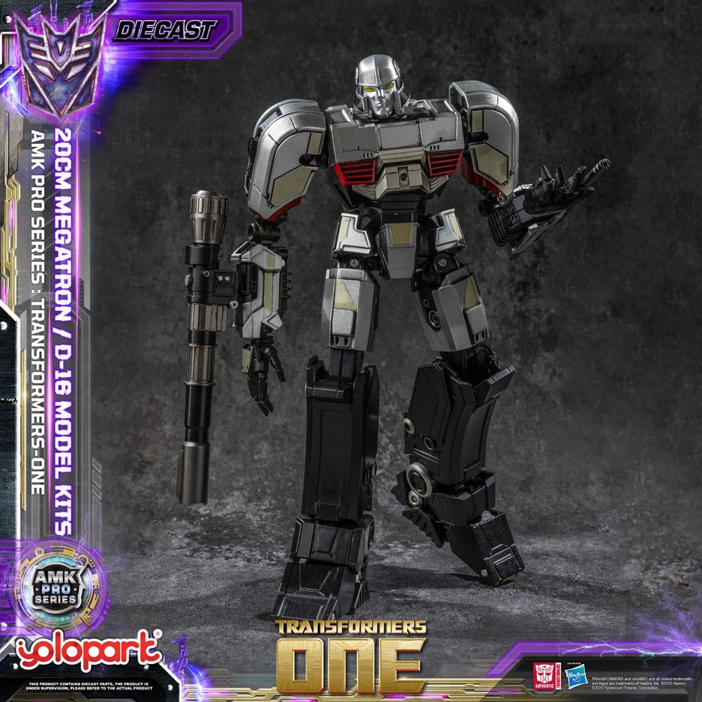 Transformers: Generation One figurine Plastic Model Kit AMK Pro Series D-16/Megatron Final Form 20 cm