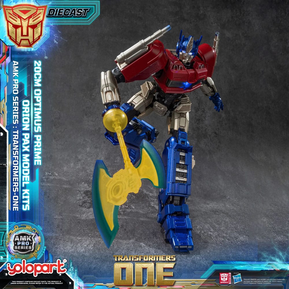 Transformers: Generation One figurine Plastic Model Kit AMK Pro Series Orion Pax/Optimus Prime Final Form 20 cm
