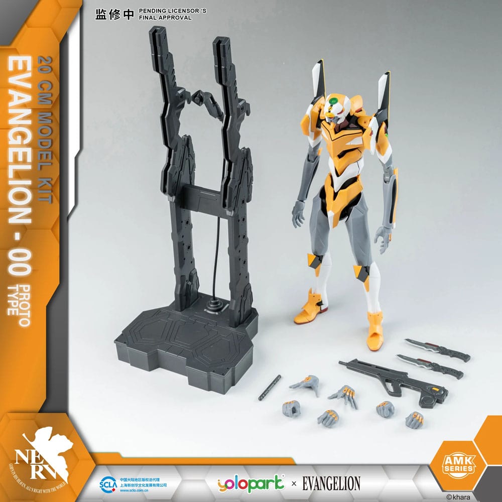 Neon Genesis Evangelion figurine Plastic Model Kit AMK Series Eva-00 20 cm