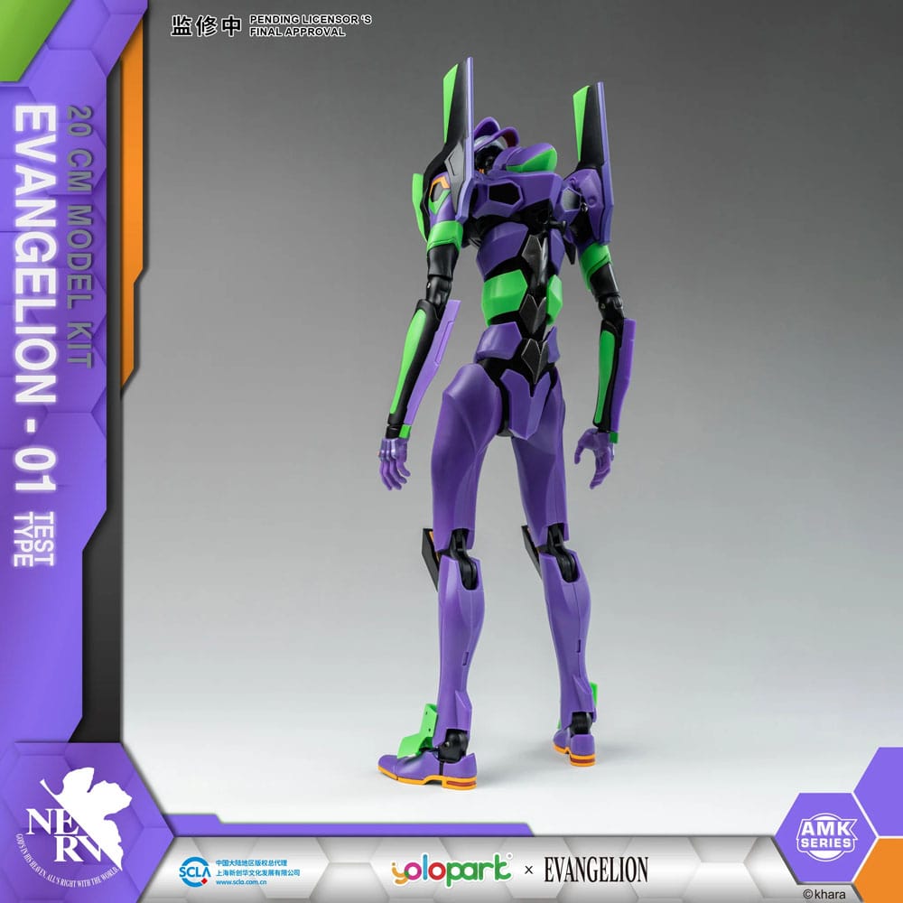 Neon Genesis Evangelion figurine Plastic Model Kit AMK Series Eva-01 20 cm