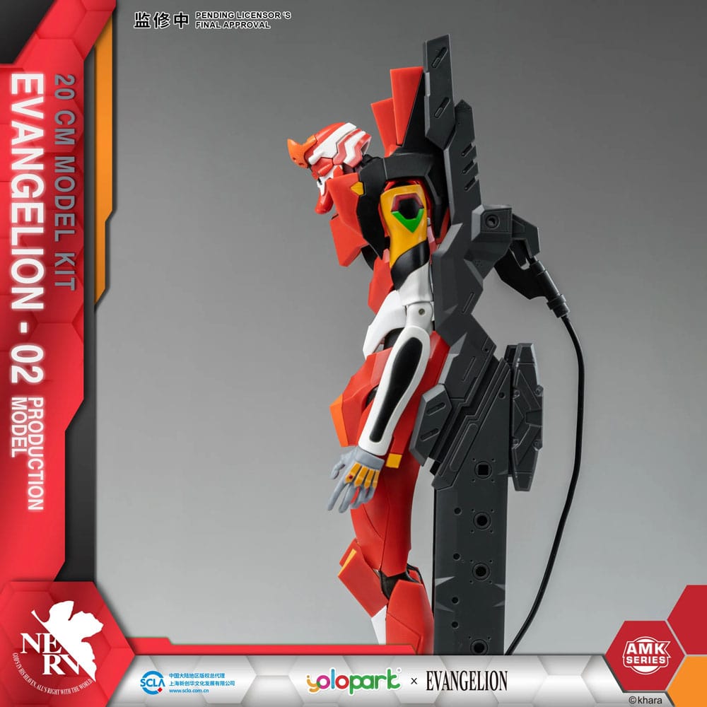 Neon Genesis Evangelion figurine Plastic Model Kit AMK Series Eva-02 20 cm