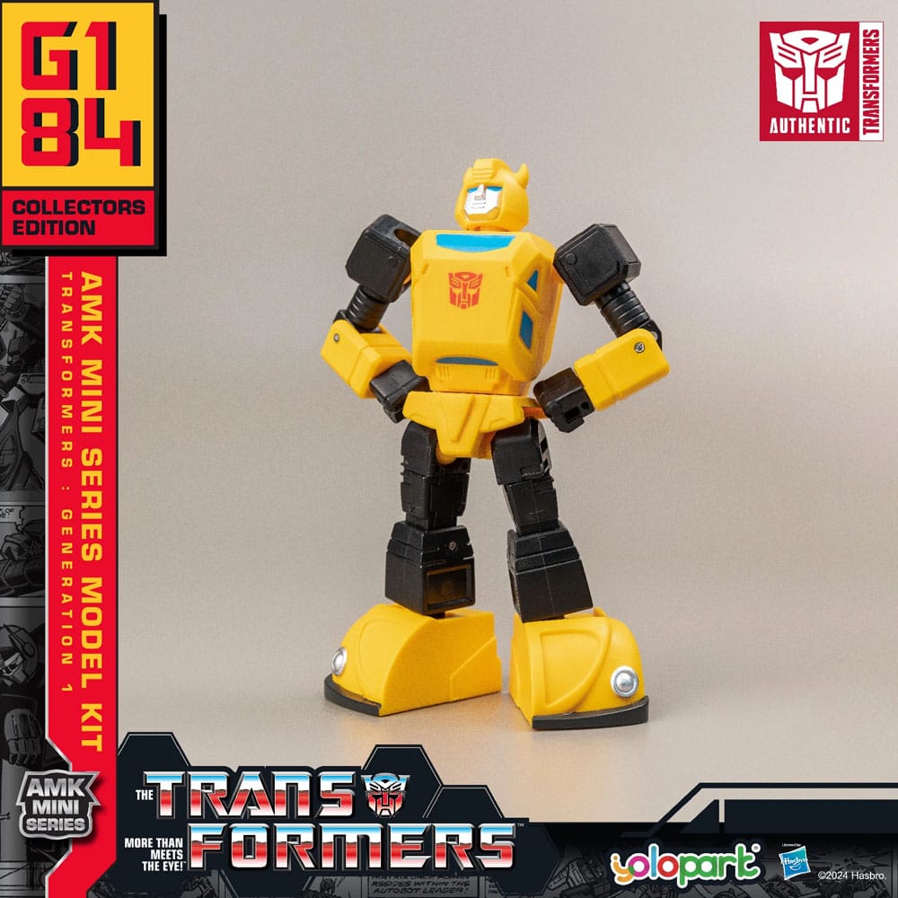 Transformers: Generation One figurine Plastic Model Kit AMK Mini Series Bumblebee 10 cm