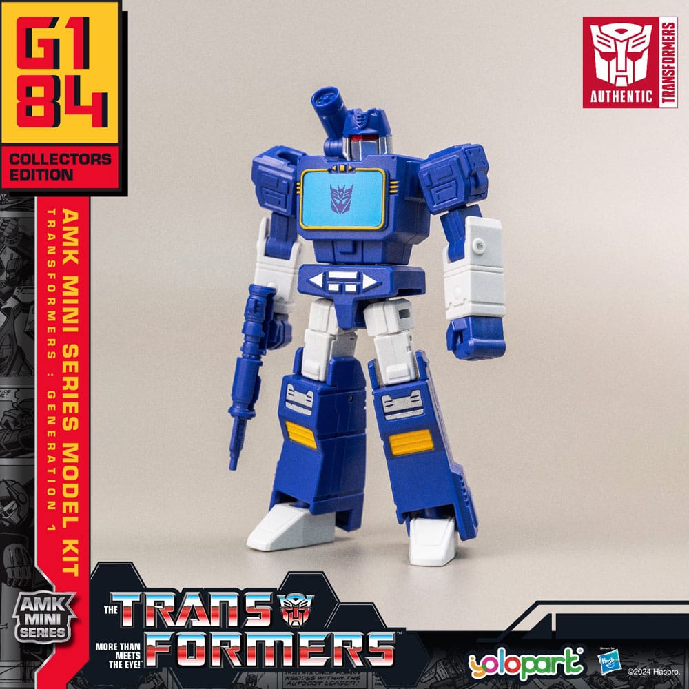 Transformers: Generation One figurine Plastic Model Kit AMK Mini Series Soundwave 11 cm