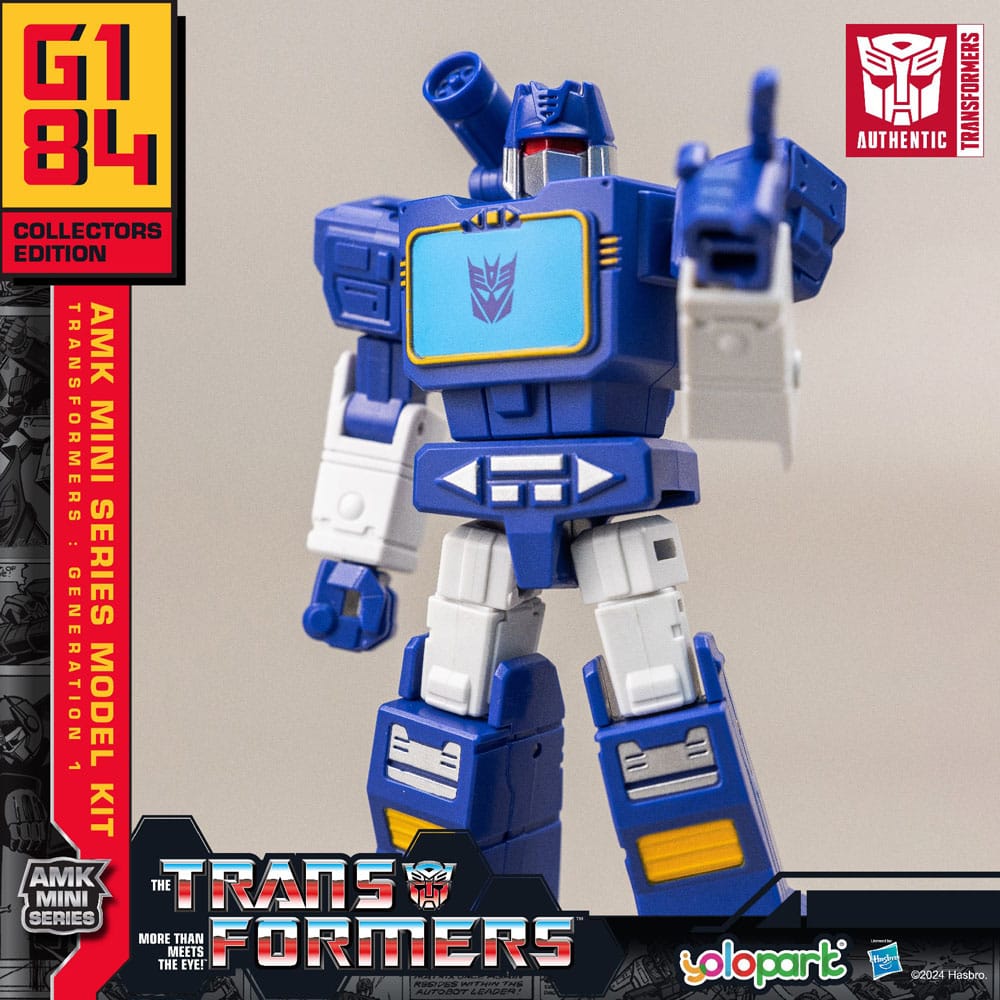 Transformers: Generation One figurine Plastic Model Kit AMK Mini Series Soundwave 11 cm