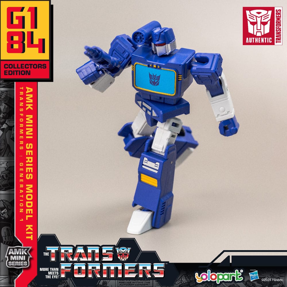 Transformers: Generation One figurine Plastic Model Kit AMK Mini Series Soundwave 11 cm