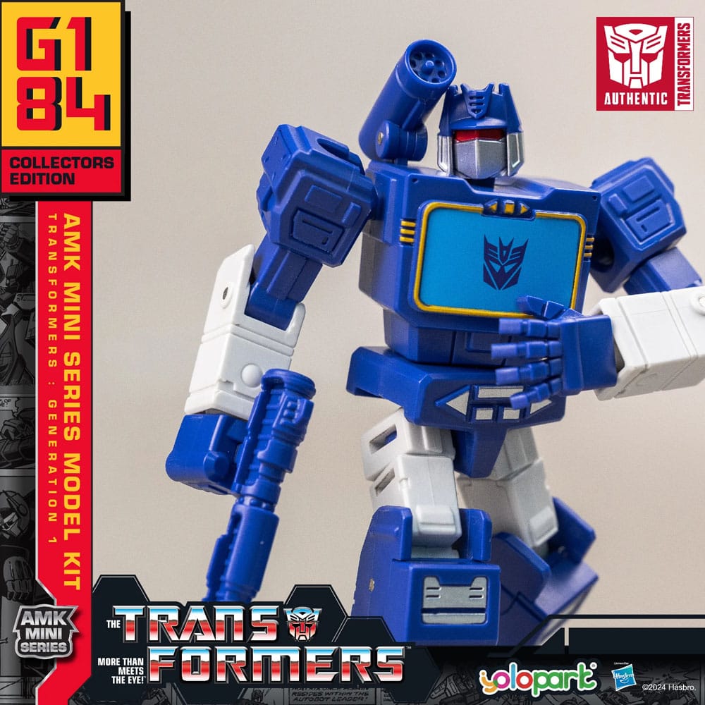 Transformers: Generation One figurine Plastic Model Kit AMK Mini Series Soundwave 11 cm