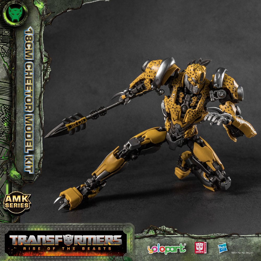 Transformers: Rise of the Beasts figurine Plastic Model Kit AMK Series Cheetor 22 cm
