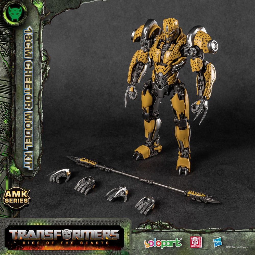 Transformers: Rise of the Beasts figurine Plastic Model Kit AMK Series Cheetor 22 cm
