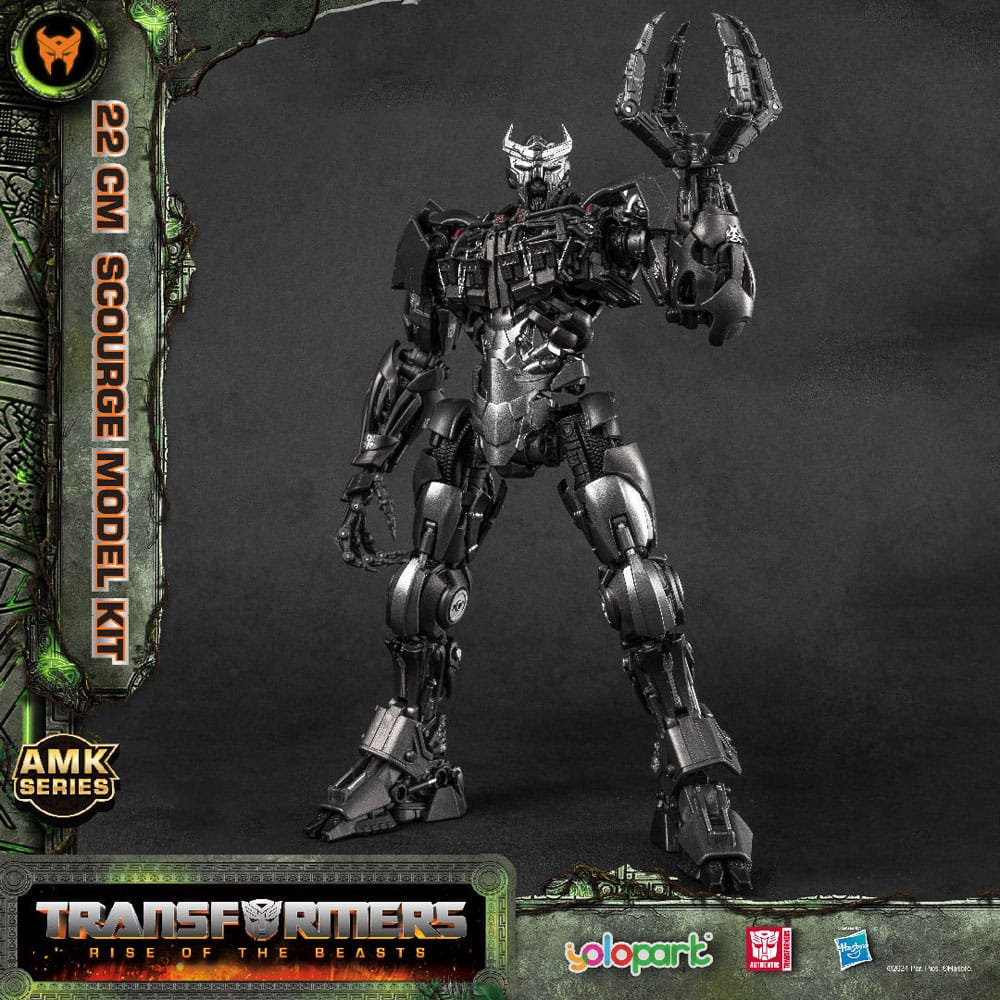 Transformers: Rise of the Beasts figurine Plastic Model Kit AMK Series Scourge 22 cm