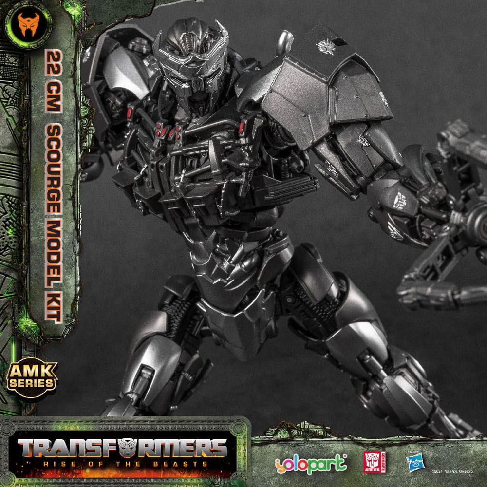 Transformers: Rise of the Beasts figurine Plastic Model Kit AMK Series Scourge 22 cm