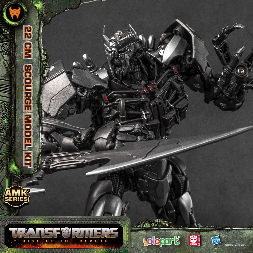 Transformers: Rise of the Beasts figurine Plastic Model Kit AMK Series Scourge 22 cm
