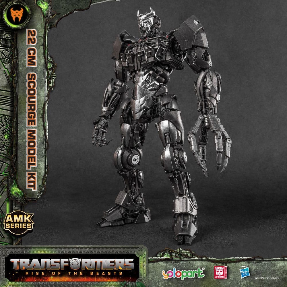 Transformers: Rise of the Beasts figurine Plastic Model Kit AMK Series Scourge 22 cm