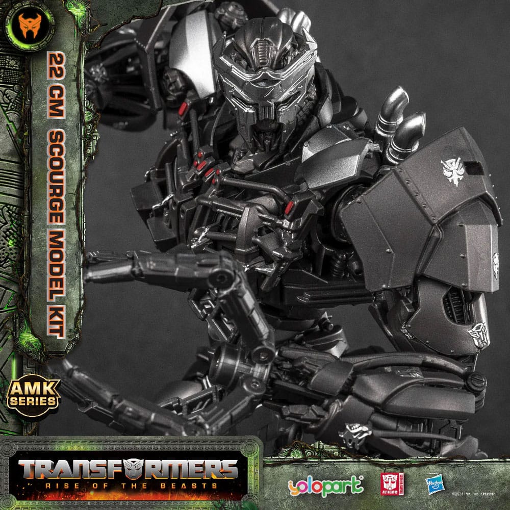 Transformers: Rise of the Beasts figurine Plastic Model Kit AMK Series Scourge 22 cm