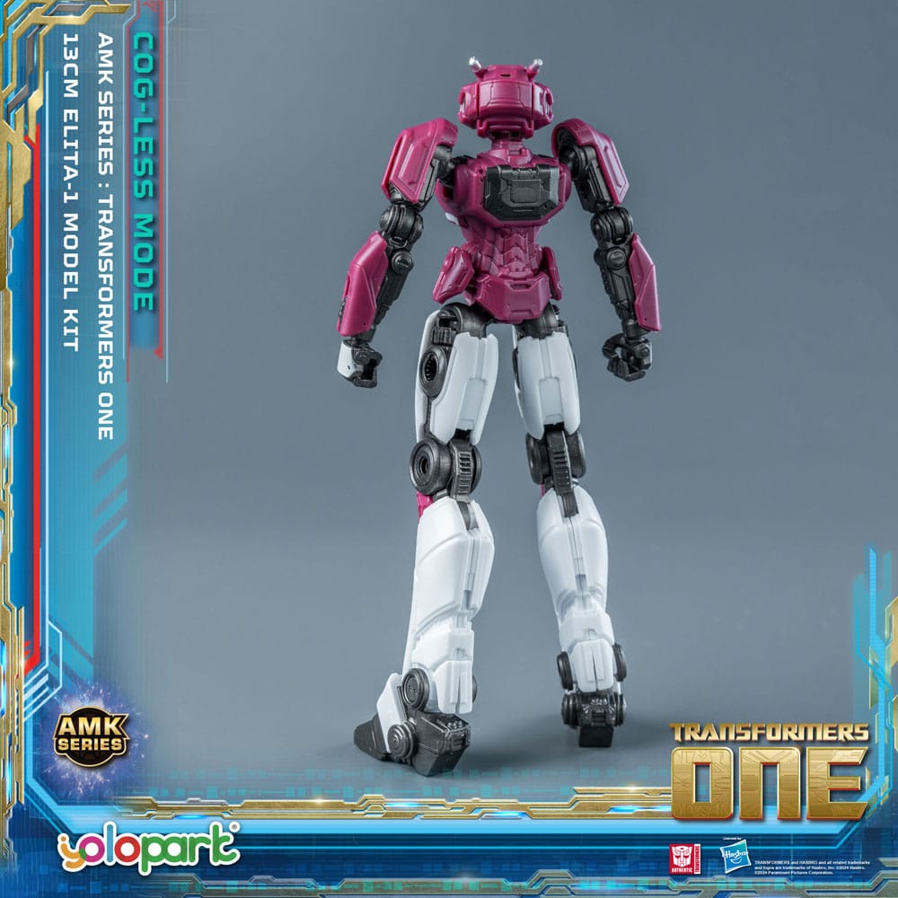 Transformers 8 One figurine Plastic Model Kit AMK Mini Series Elita-1 13 cm