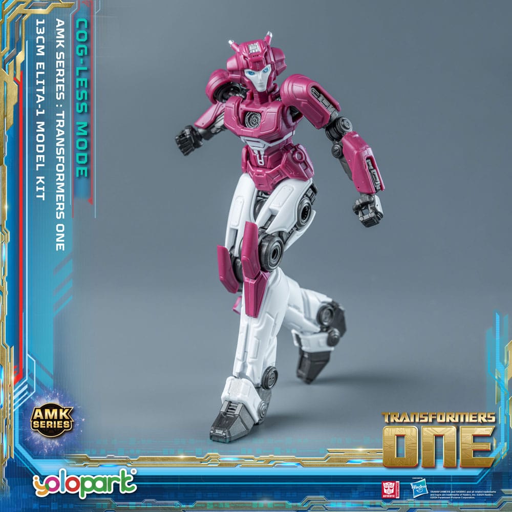 Transformers 8 One figurine Plastic Model Kit AMK Mini Series Elita-1 13 cm