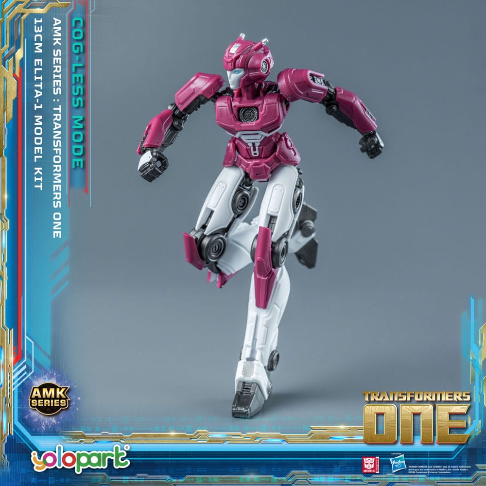 Transformers 8 One figurine Plastic Model Kit AMK Mini Series Elita-1 13 cm