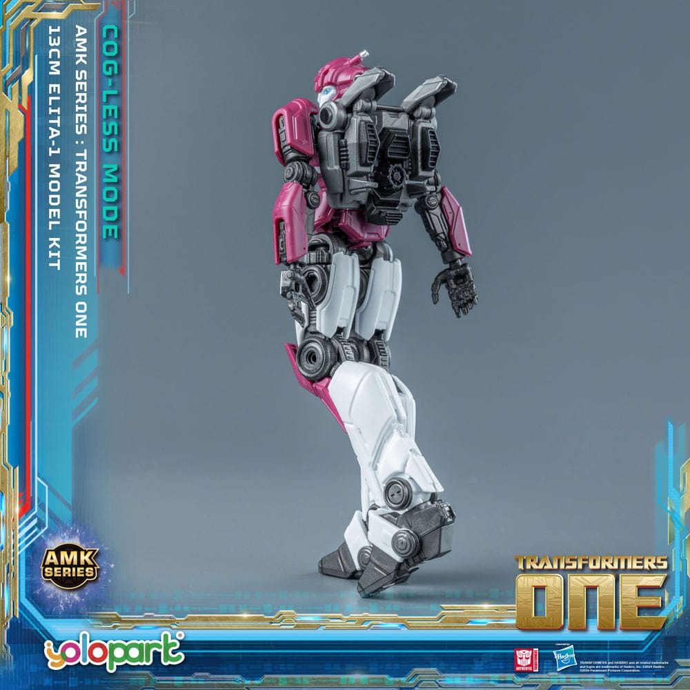 Transformers 8 One figurine Plastic Model Kit AMK Mini Series Elita-1 13 cm