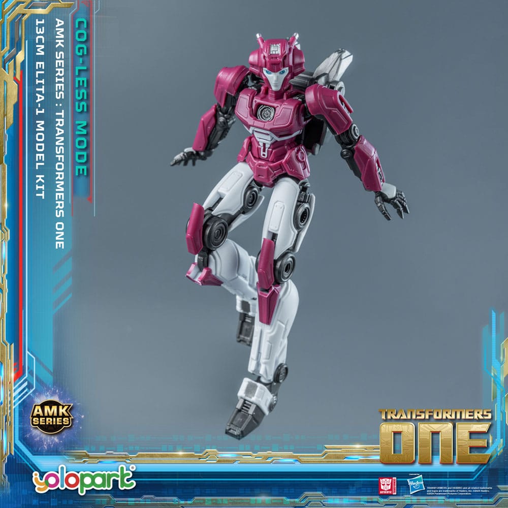Transformers 8 One figurine Plastic Model Kit AMK Mini Series Elita-1 13 cm