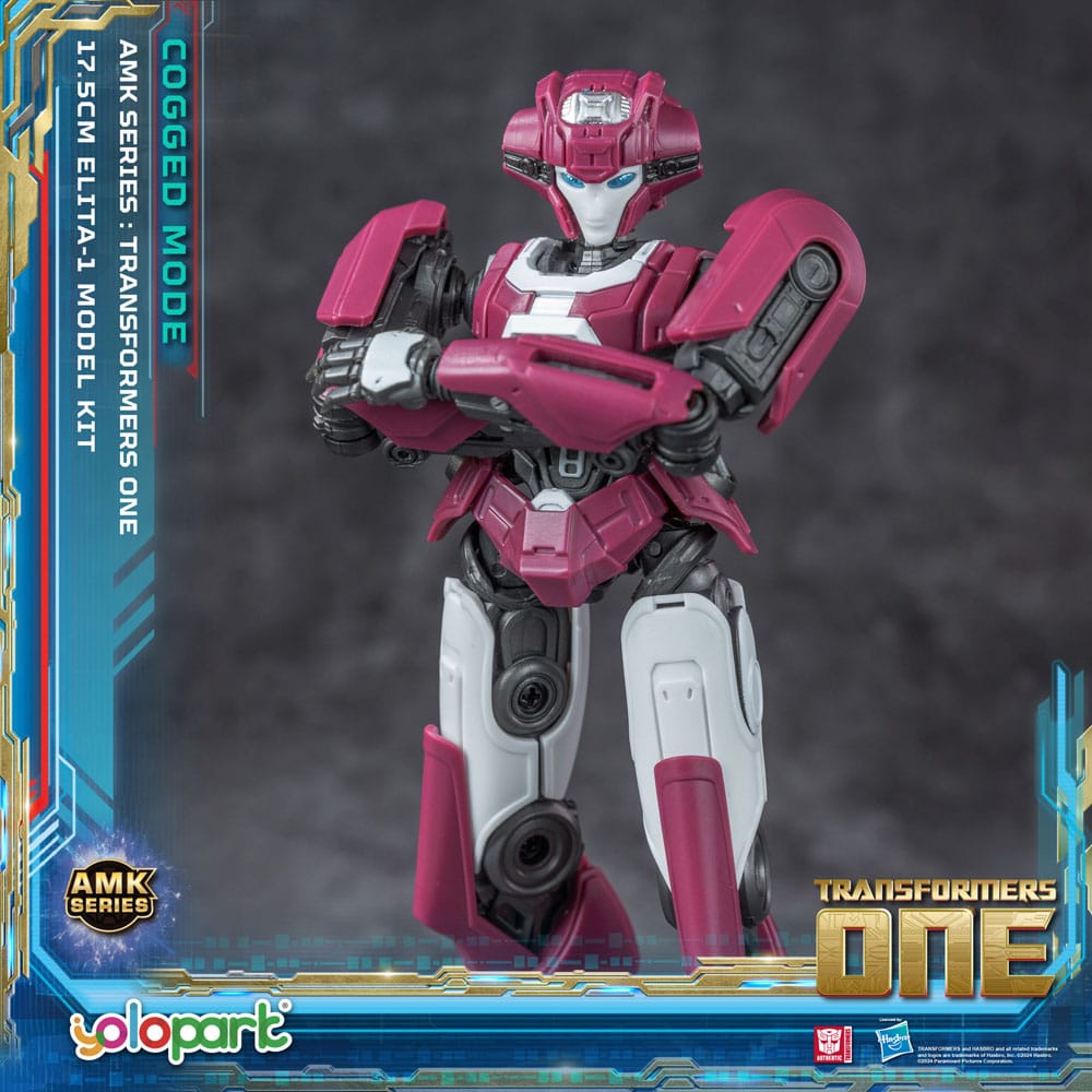 Transformers 8 figurine Plastic Model Kit AMK Series Elita-1 20 cm